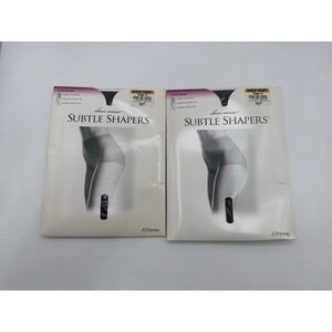 2 Pack Vintage‎ JCPenney Worthington Sheer Caress Pantyhose Average Taupe 41 New